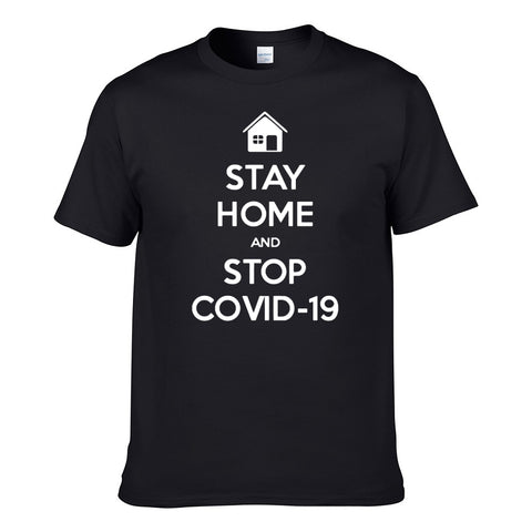 UT STAY HOME AND STOP COVID-19 Premium Slogan MCO T-Shirt