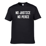UT NO JUSTICE NO PEACE Premium Slogan T-Shirt