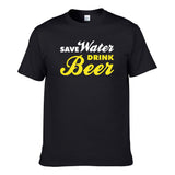 UT SAVE WATER DRINK BEER Premium Slogan T-Shirt