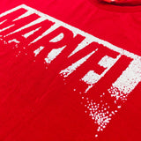 PREMIUM SNOWFLAKE MARVEL LOGO Glow-in-the-Dark Long Sleeve T-Shirt