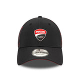 New Era Ducati Motor Logo Crinkle Print 9Forty Strapback Cap