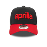 New Era Aprilia Racing Flawless Print 9Forty E-Frame Trucker Snapback Cap