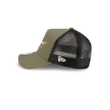 New Era F1 McLaren Racing Team Olive Green 9Forty A-Frame Trucker Snapback Cap