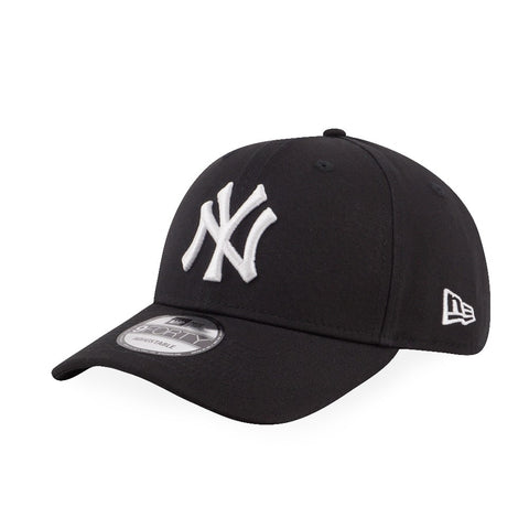 New Era MLB New York Yankees Black-White 9Forty Strapback Cap