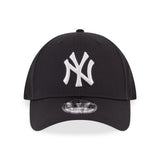 New Era MLB New York Yankees Black-White 9Forty Strapback Cap
