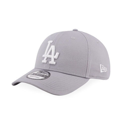 New Era MLB Los Angeles Dodgers Grey-White 9Forty Strapback Cap