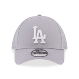 New Era MLB Los Angeles Dodgers Grey-White 9Forty Strapback Cap