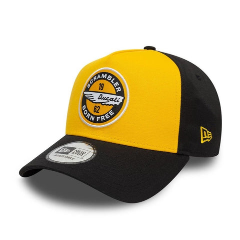 New Era Ducati Motor Scrambler Patch 9Forty E-Frame Trucker Snapback Cap