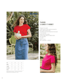 CUSTOM DTG PRINT (Direct To Garment) on Premium Cotton 180g FEMALE LADIES T-Shirt