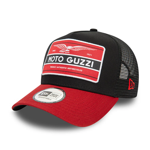 New Era Moto Guzzi Graphic Patch 9Forty E-Frame Trucker Snapback Cap
