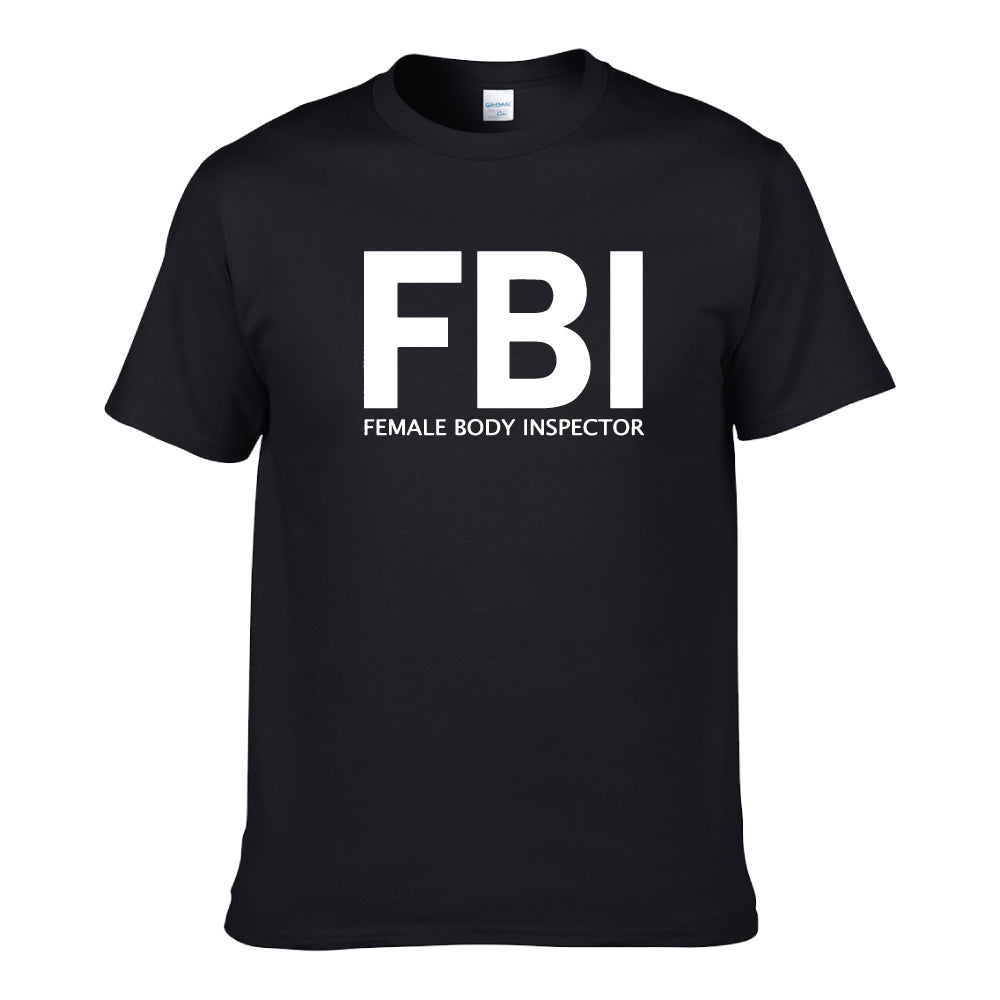 UT FBI FEMALE BODY INSPECTOR Premium Slogan T-Shirt