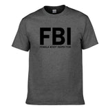 UT FBI FEMALE BODY INSPECTOR Premium Slogan T-Shirt