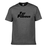 UT FAT AND FURIOUS Premium Slogan T-Shirt