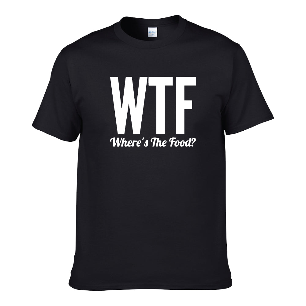 UT WTF WHERE'S THE FOOD? Premium Slogan T-Shirt