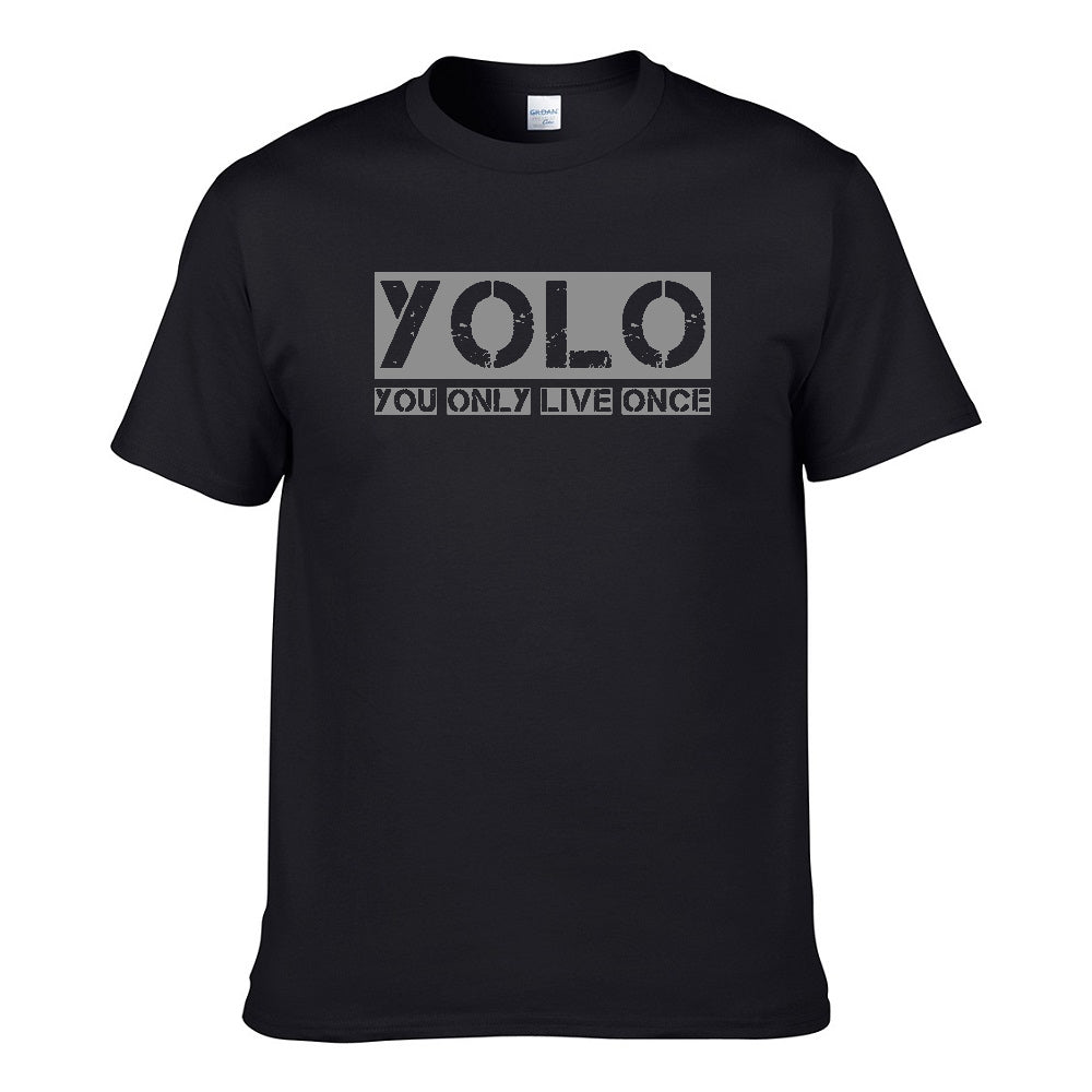 UT YOLO YOU ONLY LIVE ONCE Premium Slogan T-Shirt