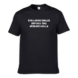 UT IF YOU CAN READ THIS YOU ARE SITTING ON MY FACE Premium Slogan T-Shirt
