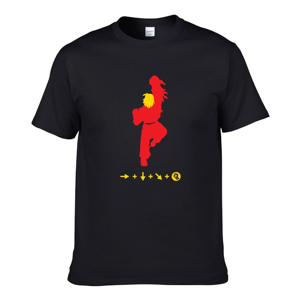 UT KEN'S SHORYUKEN 昇龍拳 Premium Slogan T-Shirt