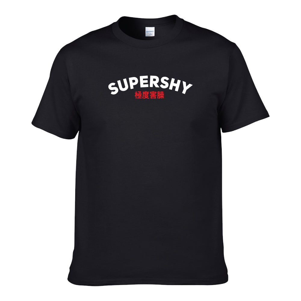 UT SUPER SHY 極度害燥 Premium Slogan T-Shirt