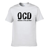 UT OCD OBSESSIVE COFFEE DISCORDER Premium Slogan T-Shirt
