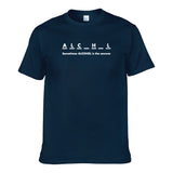 UT ALCOHOL IS THE ANSWER Premium Slogan T-Shirt