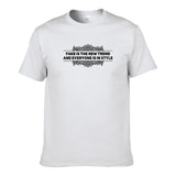 UT FAKE IS THE NEW TREND Premium Slogan T-Shirt