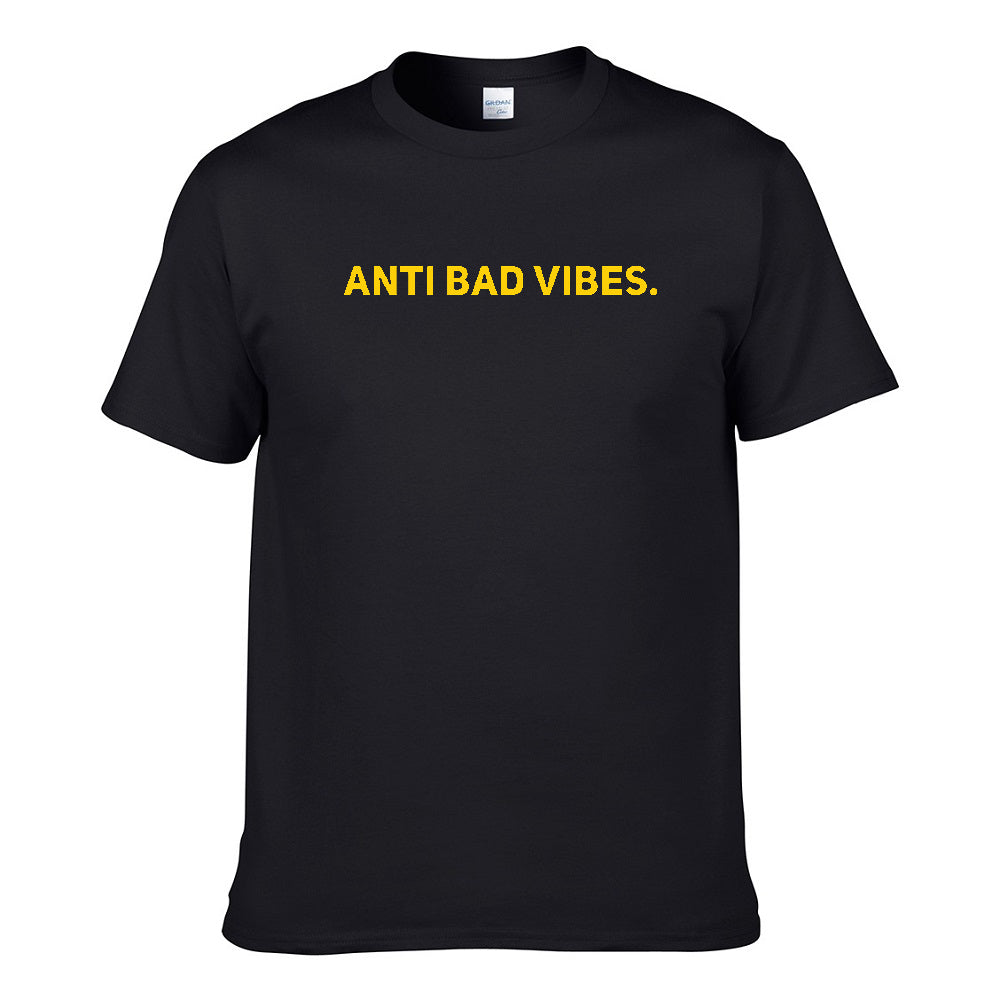 UT ANTI BAD VIBES Premium Slogan T-Shirt