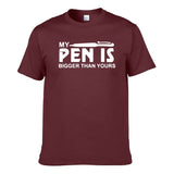 UT MY PEN IS BIGGER THAN YOURS Premium Slogan T-Shirt