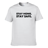 UT STAY HOME STAY SAFE Premium Slogan MCO T-Shirt