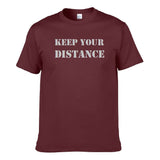 UT KEEP YOUR DISTANCE Premium Slogan MCO T-Shirt