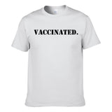 UT VACCINATED. Premium Slogan Vaccination T-Shirt
