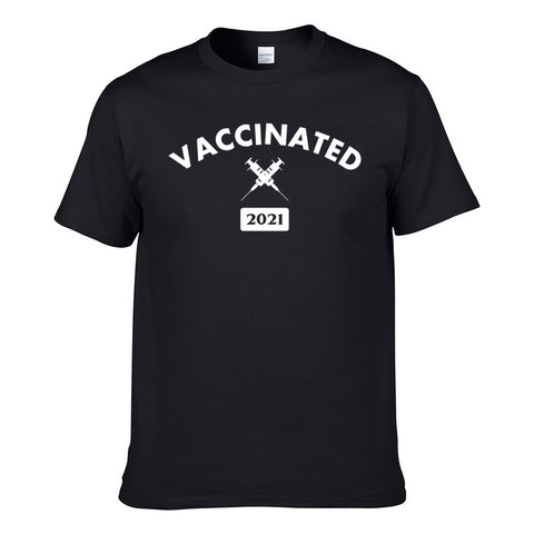 UT VACCINATED x 2021 Premium Slogan Vaccination T-Shirt