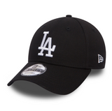 MLB Los Angeles Dodgers New Era Black-White 9Forty Strapback Cap