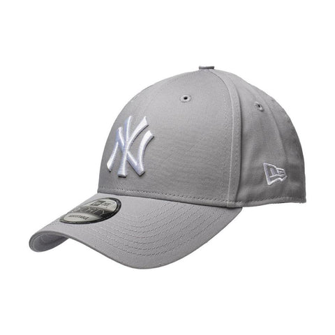 MLB New York Yankees New Era Grey-White 9Forty Strapback Cap