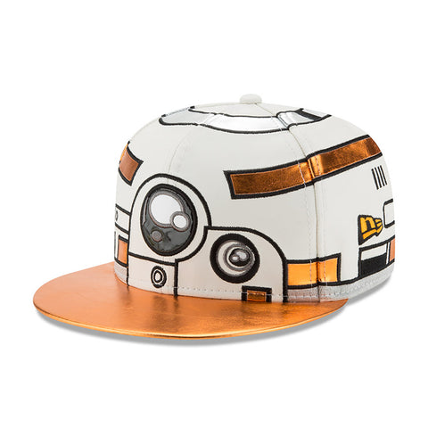 Star Wars The Last Jedi BB-8 Character Face New Era 59Fifty Fitted Cap