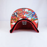 Tokidoki Camo Red Geisha New Era 9Fifty Snapback Cap