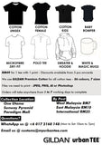 CUSTOM DTG PRINT (Direct To Garment) on Gildan Premium Cotton KIDS T-Shirt