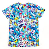 Tokidoki Watercolor Ponies Unicorno T-Shirt (US Import)