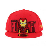 Tokidoki x Marvel Invincible Iron Man New Era 9Fifty Snapback Cap