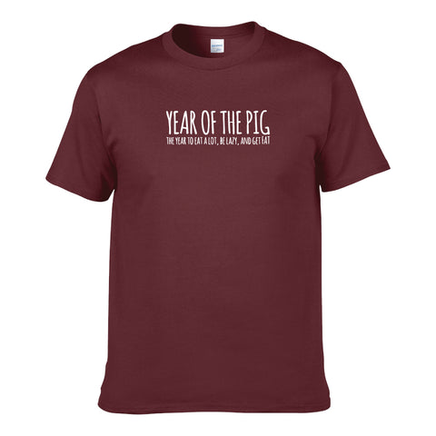 UT YEAR OF THE PIG Premium Slogan T-Shirt